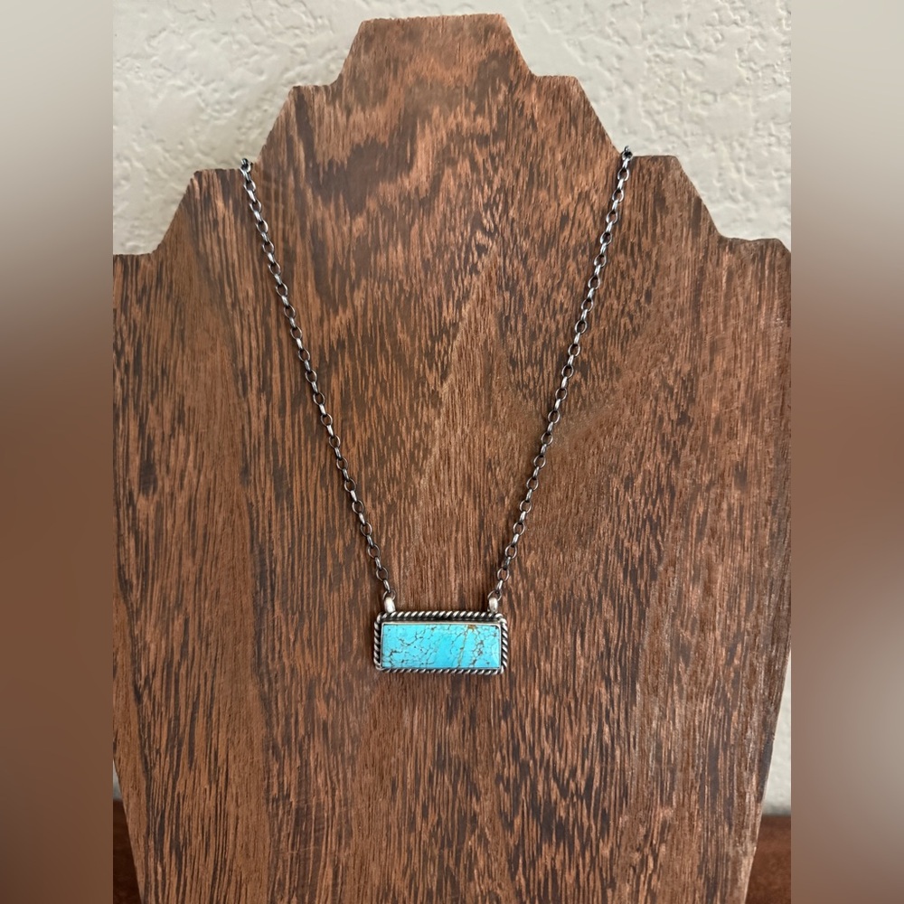 Native American Handmade Mine 8 Bar Necklace